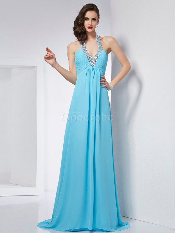Robe de bal longue ligne a de princesse de traîne courte manche nulle