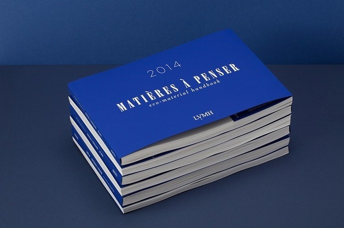 MATIERES A PENSER 2014 #edition #design #graphic #book #catalogue #blue #editorial #typography