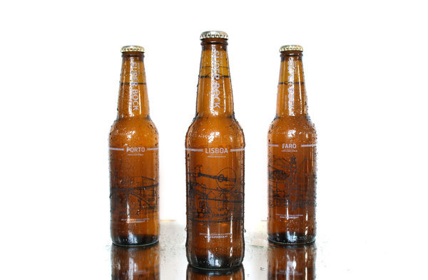 Find our cities Super Bock #packaging #beer #illustration