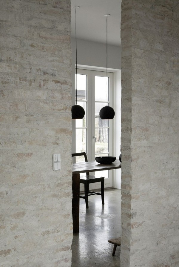 Interior of the house and art studio #interior #house #modern #rustic #architecture #studio #art #paintings #artist