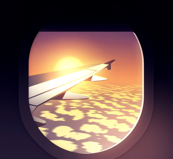 Réflexions faites on Behance #clouds #fly
