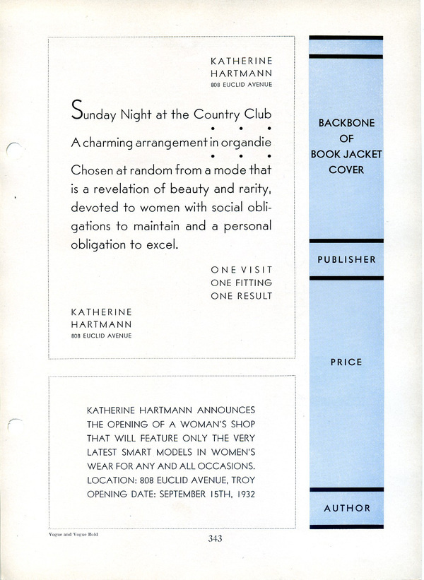 Vogue type specimen #type #specimen #typography