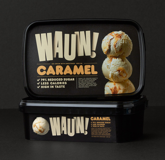New Logo and Packaging for Wauw by Snask