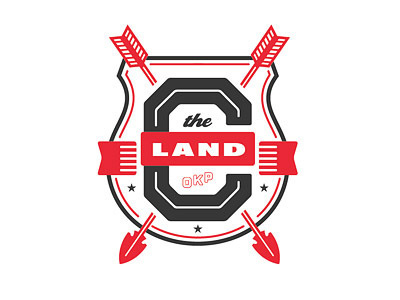 The_land_v1 #branding #land #the #vintage #badges #logo