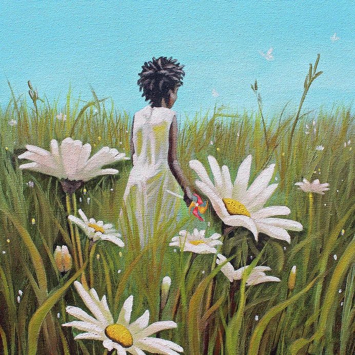daisy painting & daisy paint by number #painting