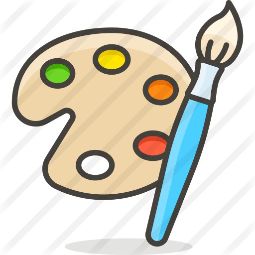 See more icon inspiration related to art, art and design, paint palette, painter, palette, artistic, artist and painting on Flaticon.