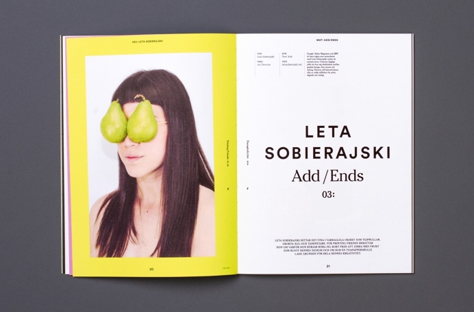Printing Friends, the inspiring magazine for creatives, took a culinary trip around the world and ate mash potato typography, a coconut flav #cake #colourful #tactile #design #graphic #food #cover #snask #f #colorful #handmade #p #spread #editorial #magazine #typography