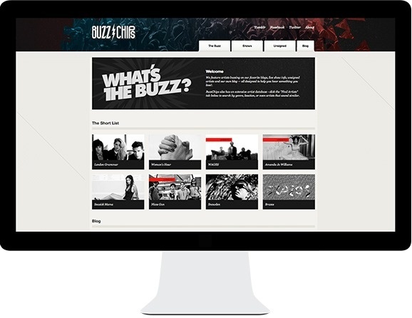 BuzzChips #grid #background #web