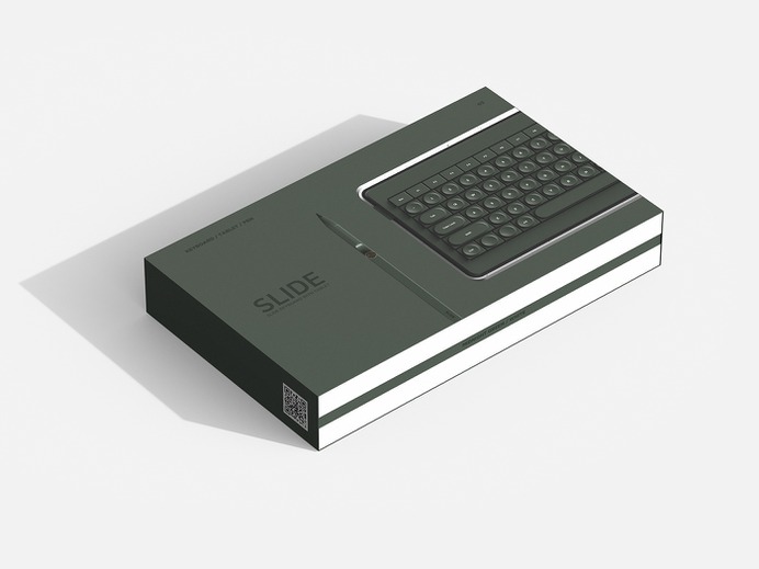 Keyboard for Creative's Desk - slide cover