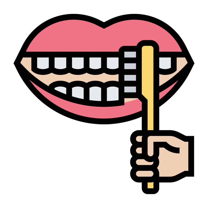 See more icon inspiration related to teeth, tooth, mouth, hand, clean, teeth brushing, tooth cleaning, clean tooth, healthcare and medical, hands and gestures, Tools and utensils, Tooth Brush, brushing, tooth paste, medical icons, paste, cleaning, medical and brush on Flaticon.
