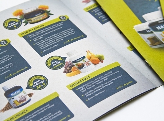Naiak Alimentos Funcionais | fullDesign Comunicação Integrada | Agência de publicidade e propaganda em Brasília - DF #naiak #print #medicine #food #nature #natural #description #green