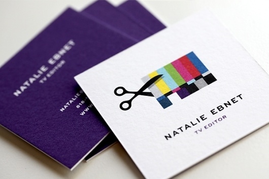 Natalie Ebnet Logo & Business Cards « Mattson Creative #business #square #collateral #logo #cards