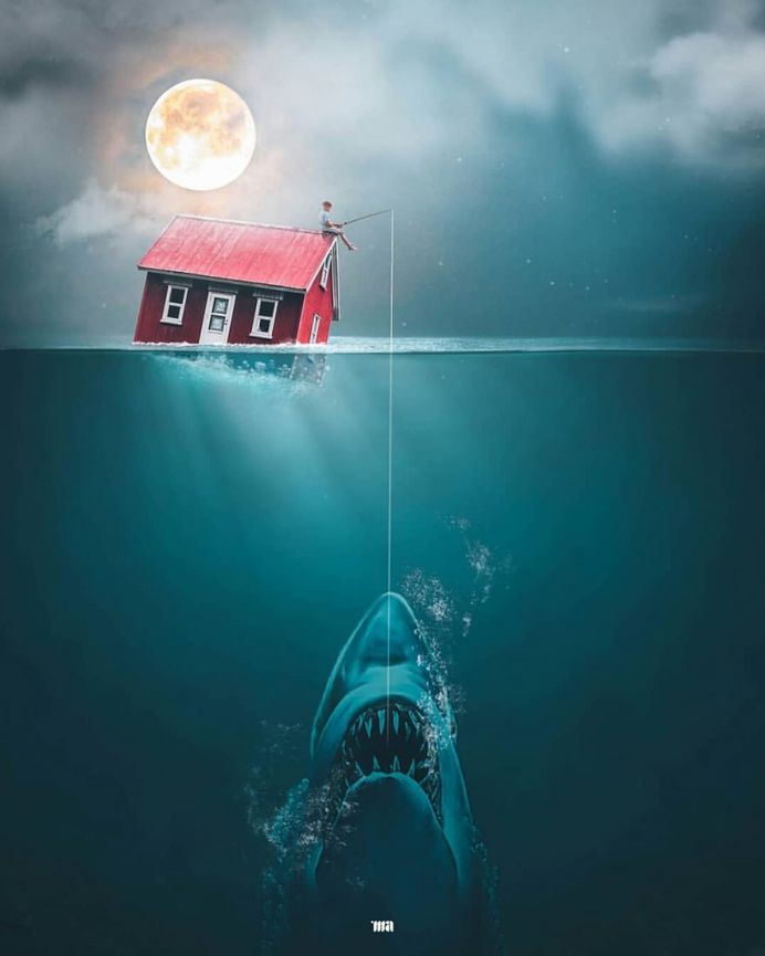 Whimsical and Dreamlike Photo Manipulations by Rizal Avib