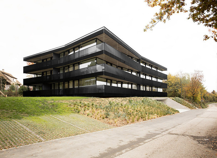 Saint-Sulpice Apartments by FHV #form #building #architecture