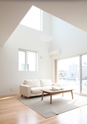 Living in the Form of Thinking, Muji Home | OEN #interior #muji
