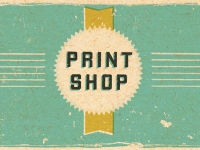 Print Shop #wallace #dustin