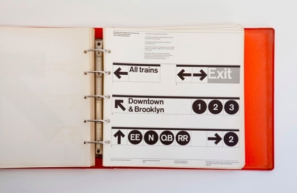 NYCTA Graphics Standards Manual | PICDIT #design #poster #art #graphics #typography