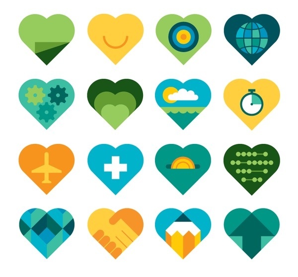 Hearts alexfuller.com #illustration