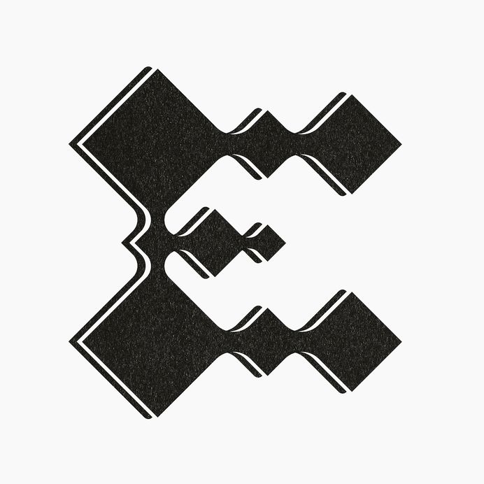 E – by Studio Lookout #typography #typedesign #graphicdesign #E #lettering