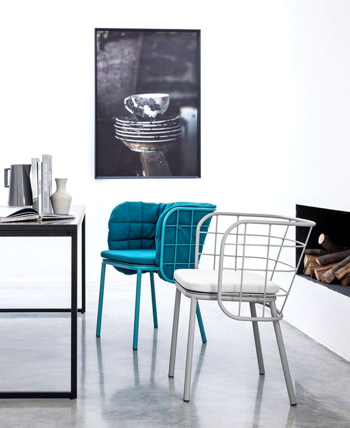 Jujube Collection by 4P1B Design Studio jujube collection authentic furniture 1 #seats #chairs #outdoor #metal #seating