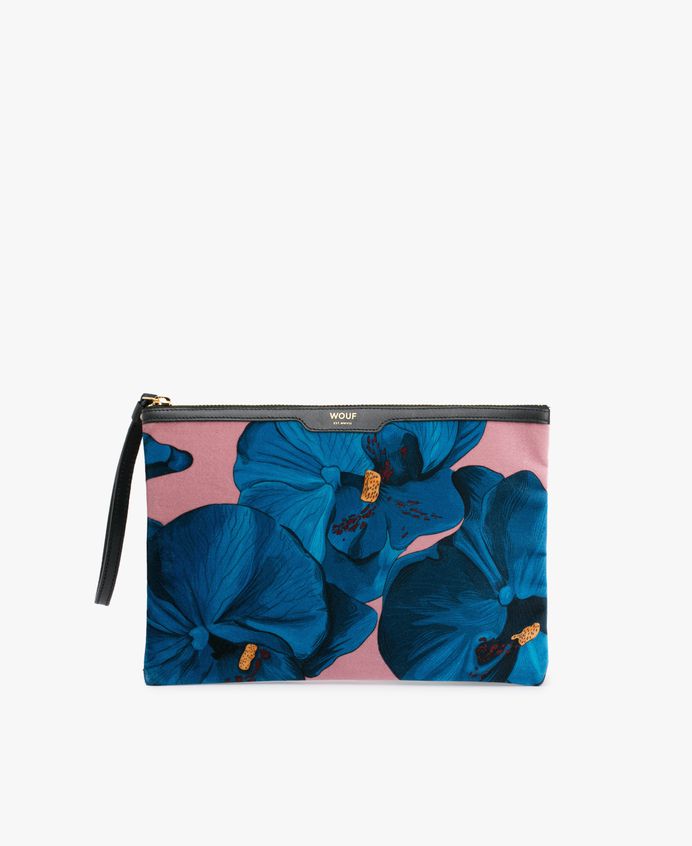 Orchidée Velvet Night Clutch - Wouf