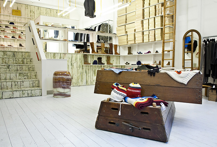 Folk Clothing by IYA Studio #interior #design #store