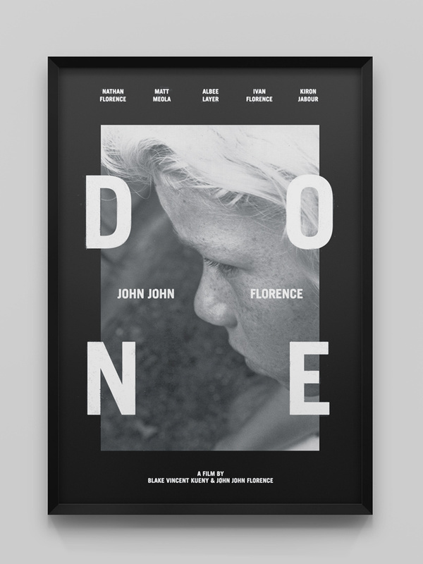 john john florence creative direction done wedge and lever2 #poster