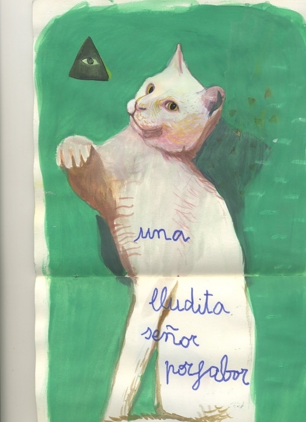 Tronquis #illustration #cat #starve