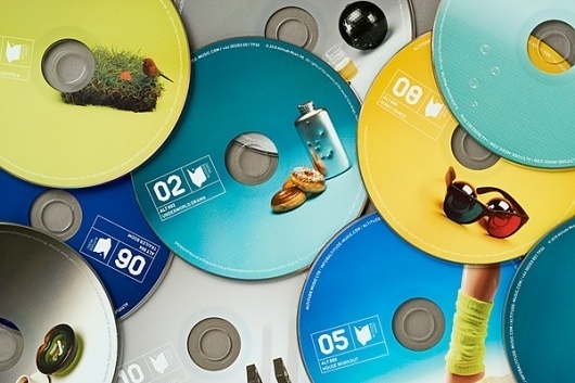 LooksLikeGoodDesign | Fucking high quality inspiration #numbers #disc #label