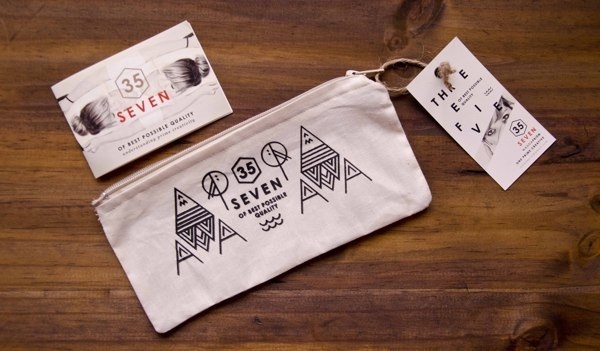 Three Five Seven | STATIONERY OVERDOSE #branding #stationery #stationaryoverdose