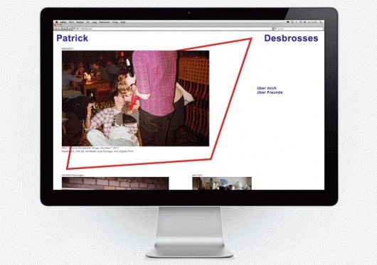 HelloMe — Patrick Desbrosses #identity #till #web #wiedeck #desbrosses