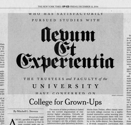 Jessica Svendsen #letter #newspaper #black #typography