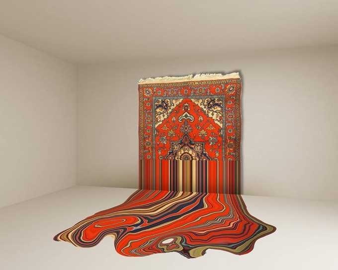 Amazing Carpets by Faig Ahmed #inspiration #carpets #art