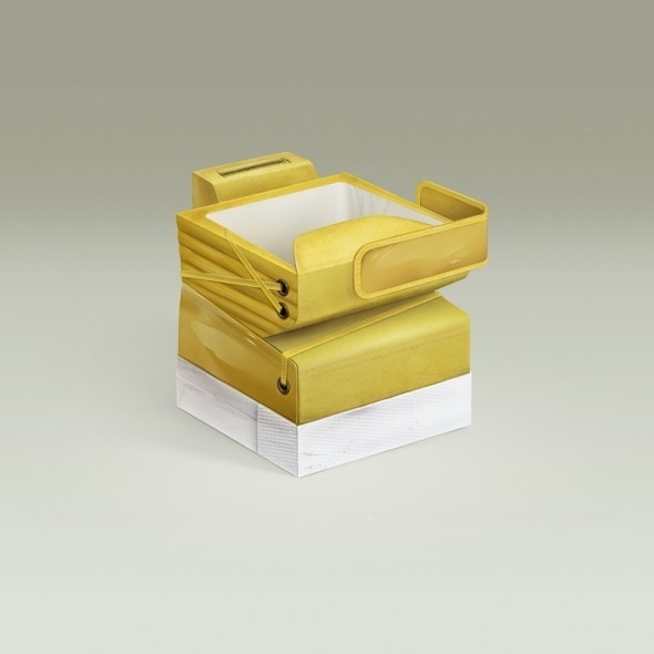 Sneakercube in defringe.com #print #defringe #sneakercube #illustration