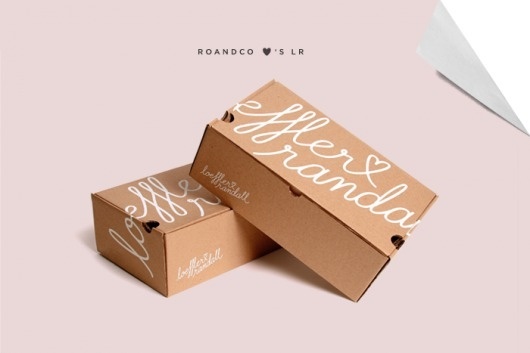 RoAndCo loves LR | RoAndCo Studio #white #cardboard #packaging #box #kraft