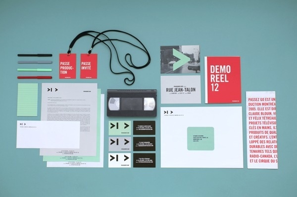PASSEZ GO on the Behance Network #red #motion #video #brand #green