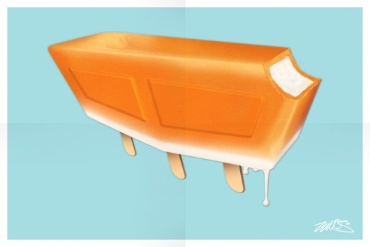 Poster #creamsicle #enough #orange #bite #is #bzsaw #poster #one #never