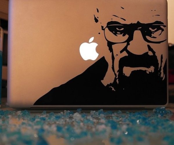Breaking Bad Mac Decal #decal #macbook #sticker #gadget