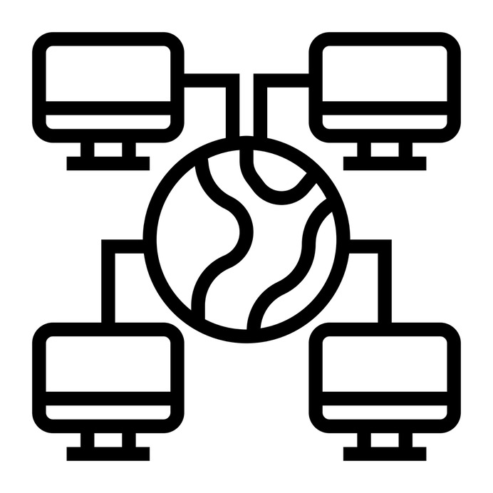 See more icon inspiration related to globe, network, monitor, earth, electronics, worldwide, communications, networking, screen, connection and computer on Flaticon.