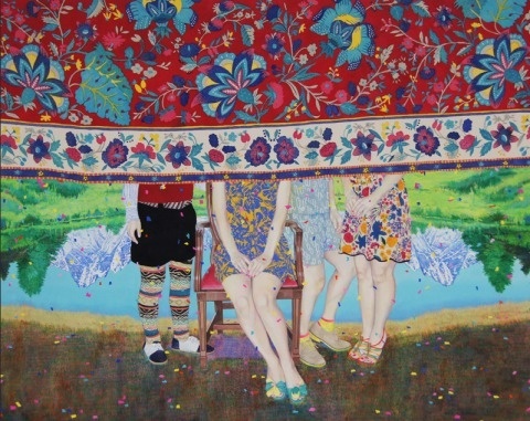 Naomi Okubo | PICDIT #pattern #design #color #painting #art #colour