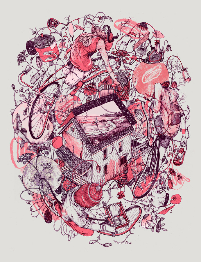 perry-1 #illustration #ink #pen #patperry
