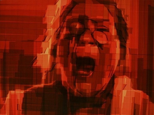 Tape art of Mark Khaisman #portraits #tape #art #paintings