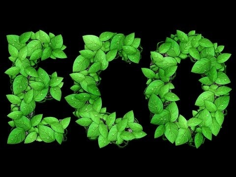 Leafy Text Effect Photoshop