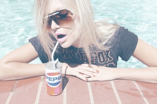 Inspiration for artists from Wildfox Couture - I LOVE WILDFOX - Sweet Valley Fox, SummerÂ 2011 #girl #wildfox #pepsi #couture #photography #fashion