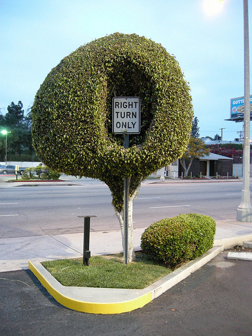 CJWHO ™ (Turn Right by Zach Gibson Zach Gibson is a...) #sculpture #sign #nature #architecture #turn #art #right