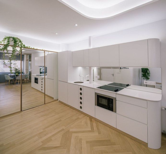 Dividing a Large Old Flat into Three Luxury Apartments in Madrid 3