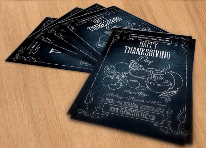 Free Thanksgiving Flyer Template PSD