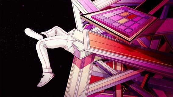 DW on the Behance Network #line #space #illustration #shape #figure #layout #angular