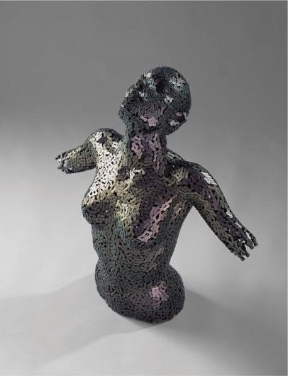 Astounding Chain Sculptures by Seo Young Deok | WANKEN - The Art & Design blog of Shelby White #young #sculpture #seo #chain #art #deok