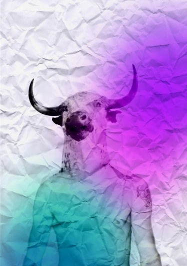 CR. #tumblr #cyan #magenta #hybrid #com #bull #crollan
